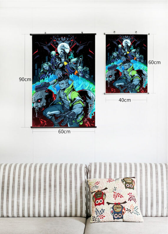 Cyberpunk Edgerunners Wall Scrolls Anime - Anime Wall Scrolls