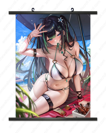 Bikini Girl Wall Scroll