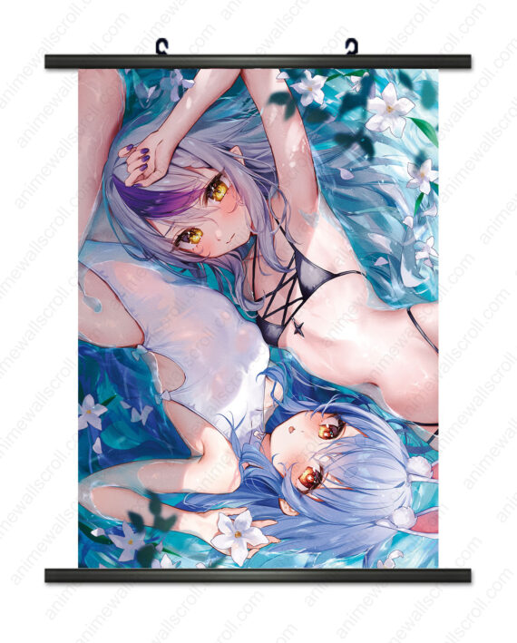 La Darknesss Usada Pekora Hololive Wall Scroll