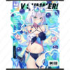 Shirakami Fubuki Hololive Wall Scroll