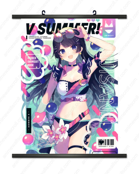 Tsukino Mito Virtual YouTuber Wall Scroll